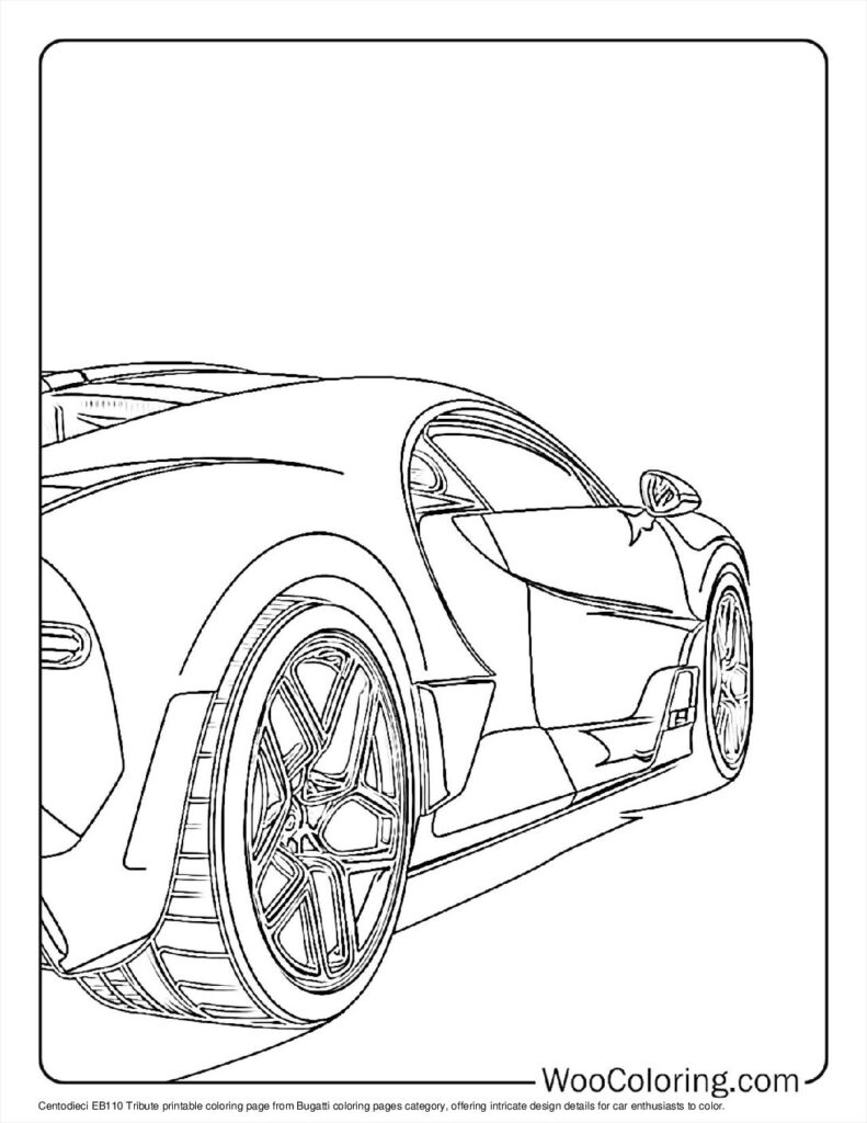 100  Bugatti coloring pages  Free PDF To Print  - 2