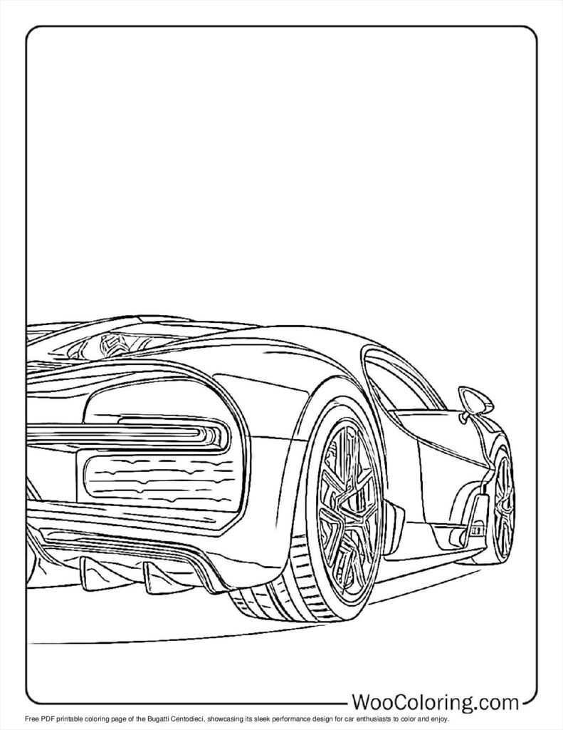 100  Bugatti coloring pages  Free PDF To Print  - 27