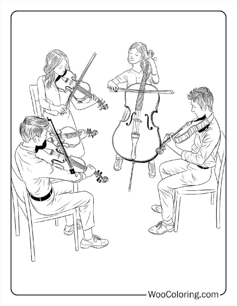 100  Music coloring pages  Free PDF To Print  - 19