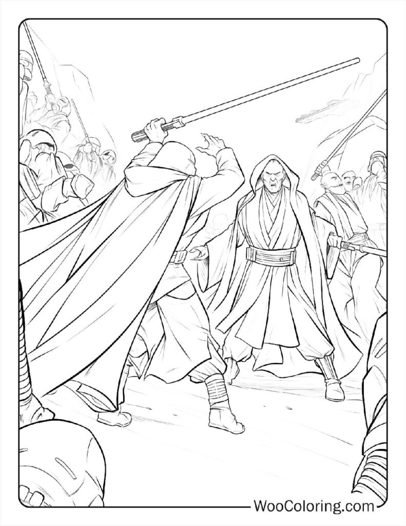 100  Star Wars coloring pages  Free PDF To Print  - 49