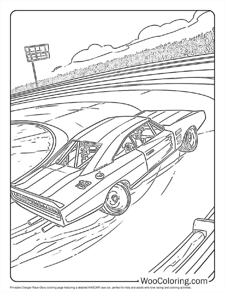100  NASCAR coloring pages  Free PDF To Print  - 82