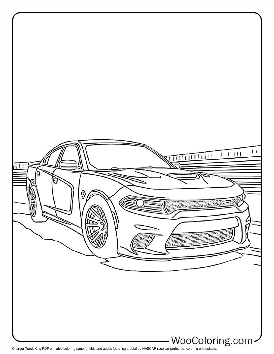100+ NASCAR coloring pages (Free PDF To Print) | Woo Coloring