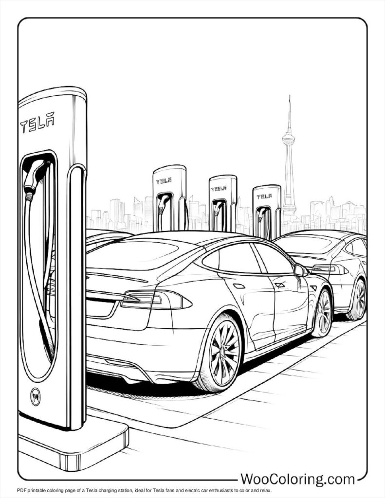 Charging in Style Coloring Page For Kids