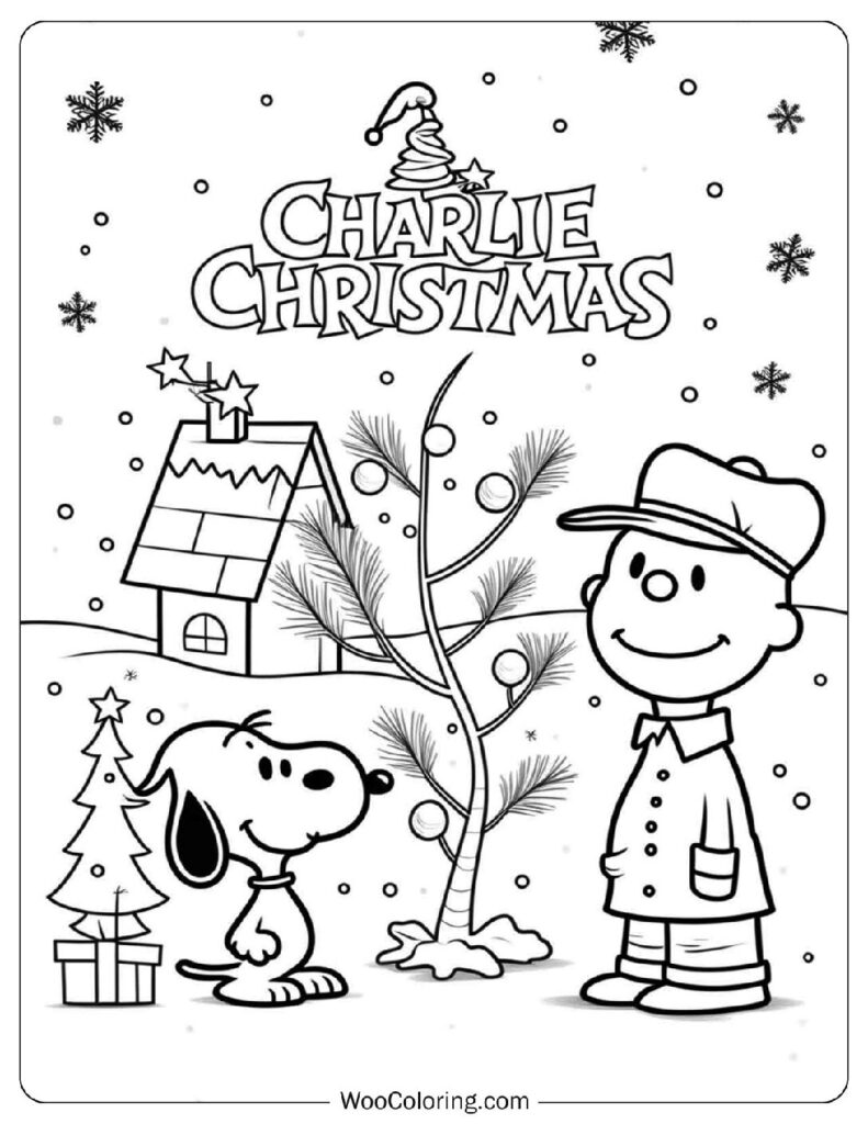 1 500 Christmas Coloring Pages  Free PDF To Print  - 55