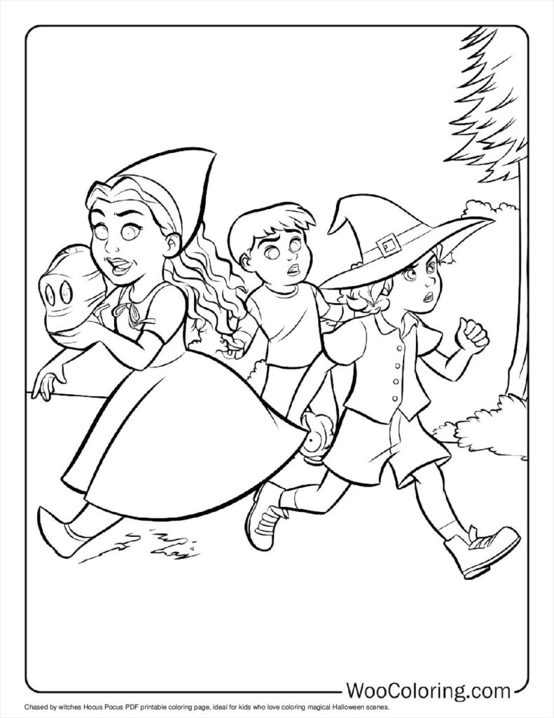 100  Hocus Pocus coloring pages  Free PDF To Print  - 24