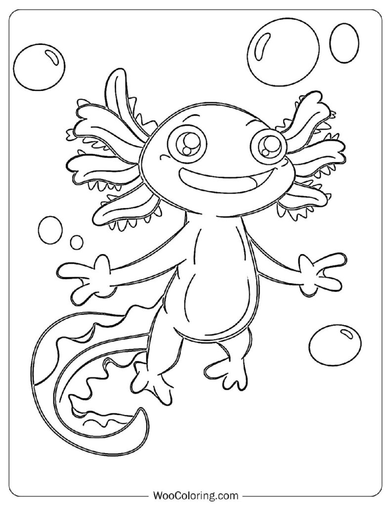 Cheerful Axolotl