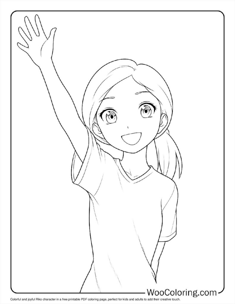 100  Manga coloring pages  Free PDF To Print  - 58
