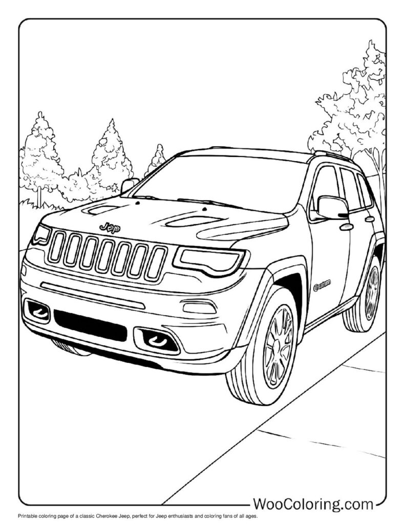 100  Jeep coloring pages  Free PDF To Print  - 74