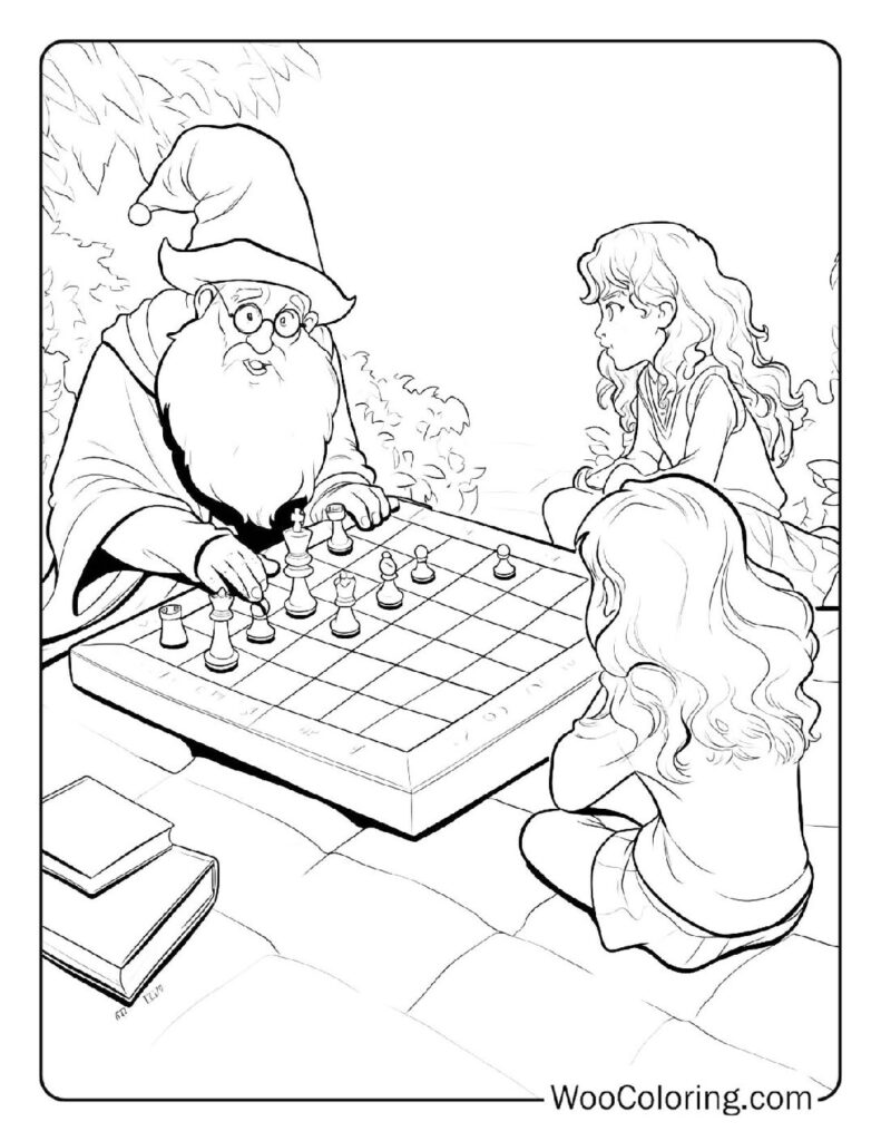 100  Harry Potter coloring pages  Free PDF To Print  - 95
