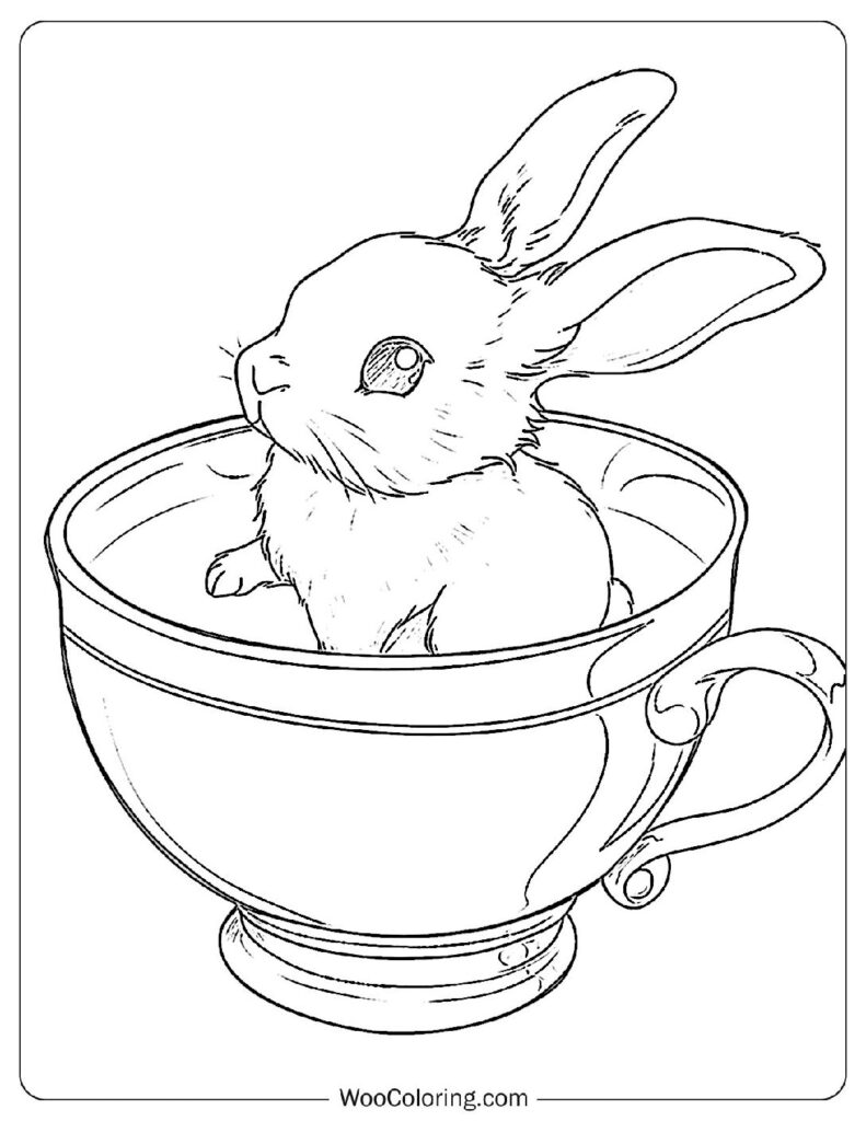Chibi Rabbit Peek