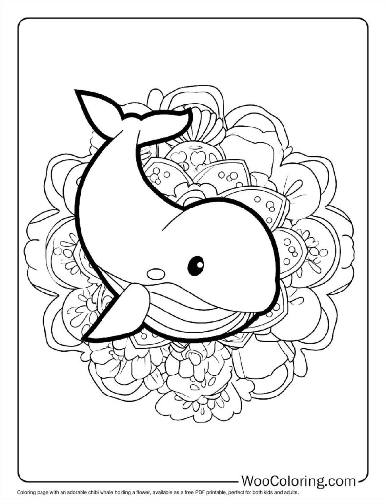 Chibi Whale Flower