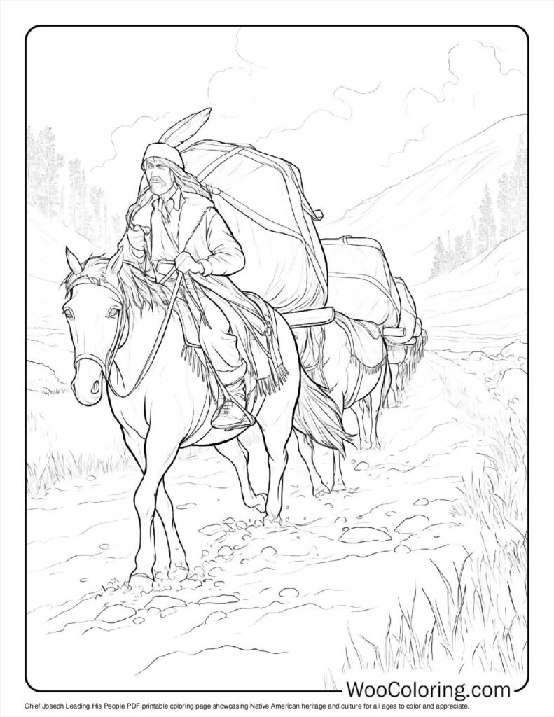 100  Native American coloring pages  Free PDF To Print  - 55