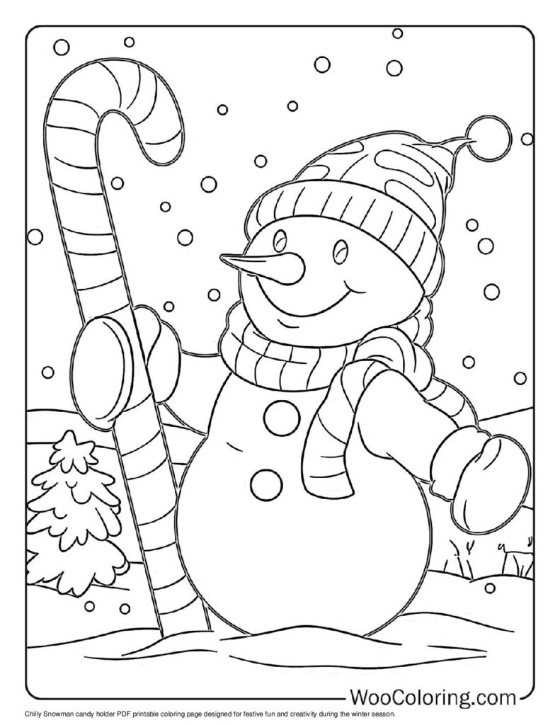 100  Snowman coloring pages  Free PDF To Print  - 81