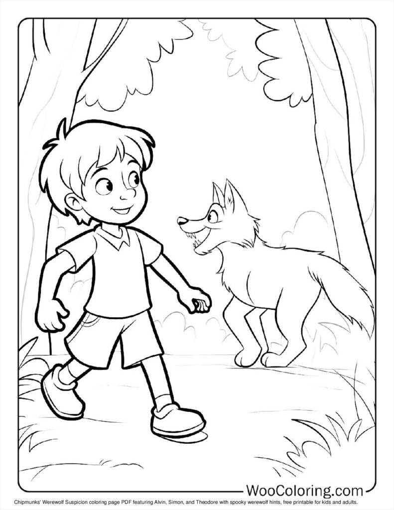 100  Werewolf coloring pages  Free PDF To Print  - 32