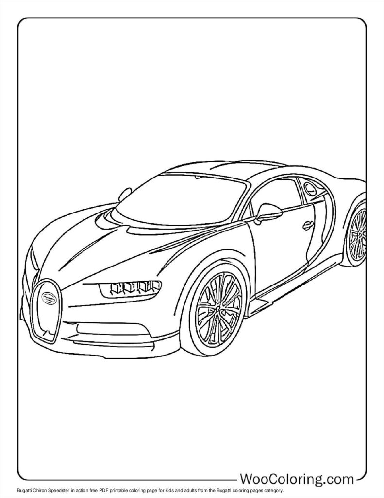 100  Bugatti coloring pages  Free PDF To Print  - 43
