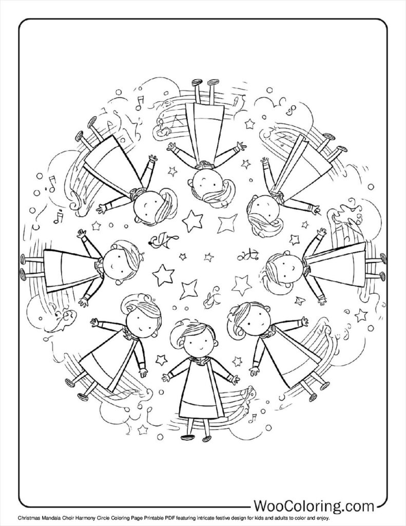 100 Christmas Mandala coloring pages Free PDF To Print - 10
