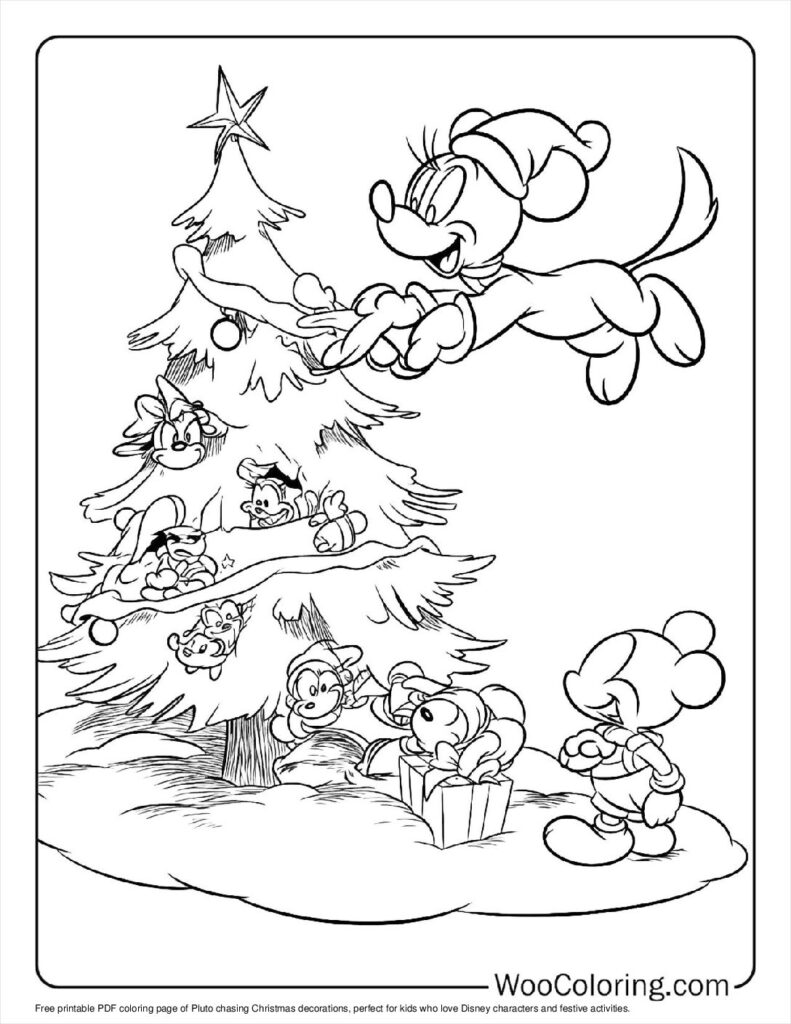 100  Pluto coloring pages  Free PDF To Print  - 32