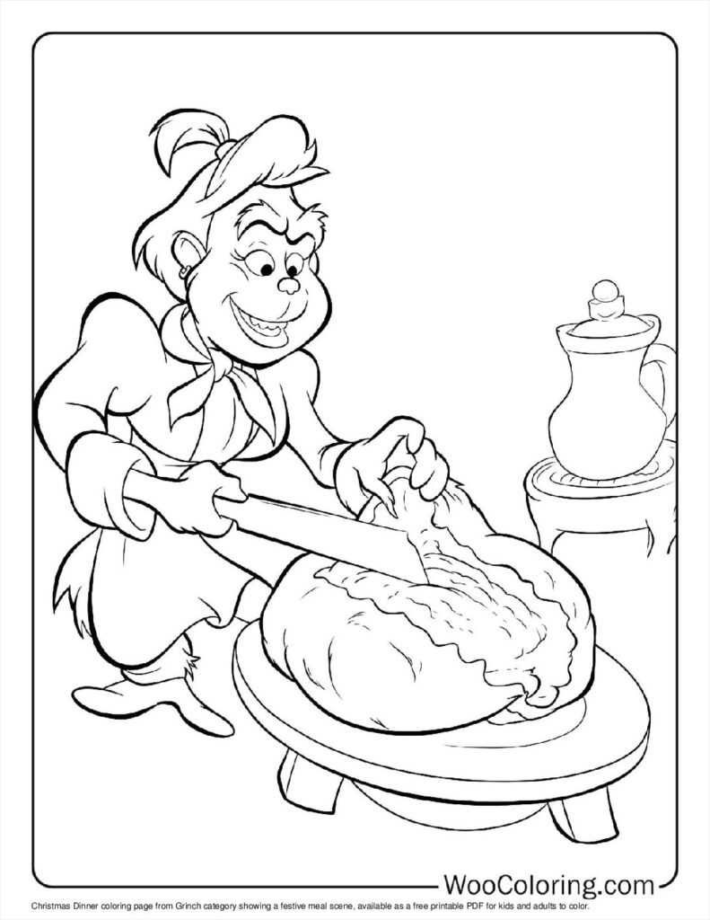 100  Grinch coloring pages  Free PDF To Print  - 56