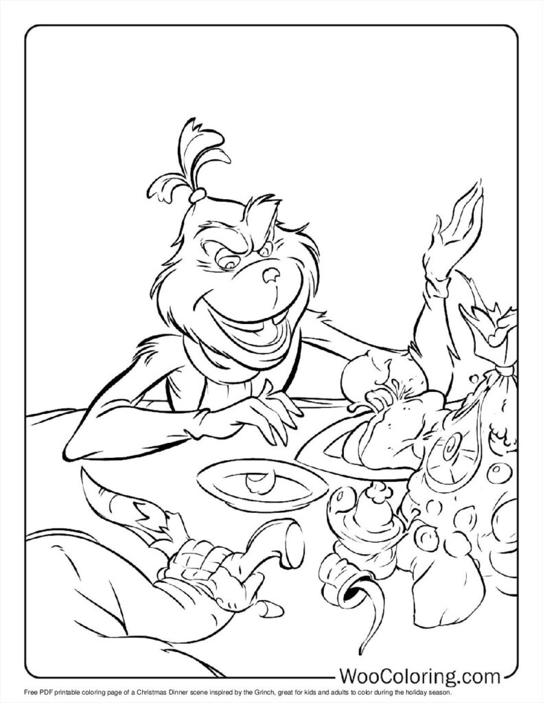 100  Grinch coloring pages  Free PDF To Print  - 24