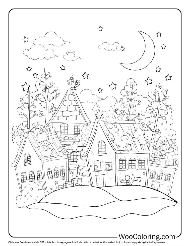 100 Christmas Mandala coloring pages Free PDF To Print - 22