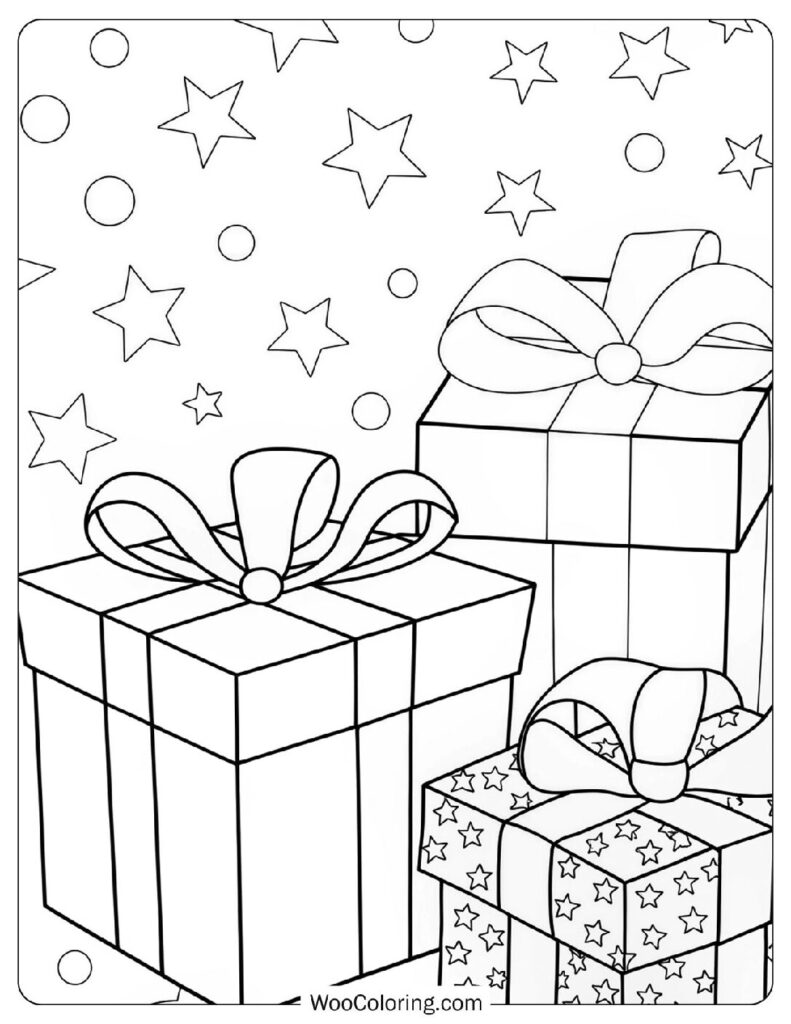 1 500 Christmas Coloring Pages  Free PDF To Print  - 30