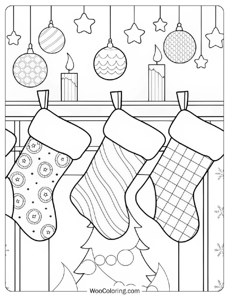 1 500 Christmas Coloring Pages  Free PDF To Print  - 63