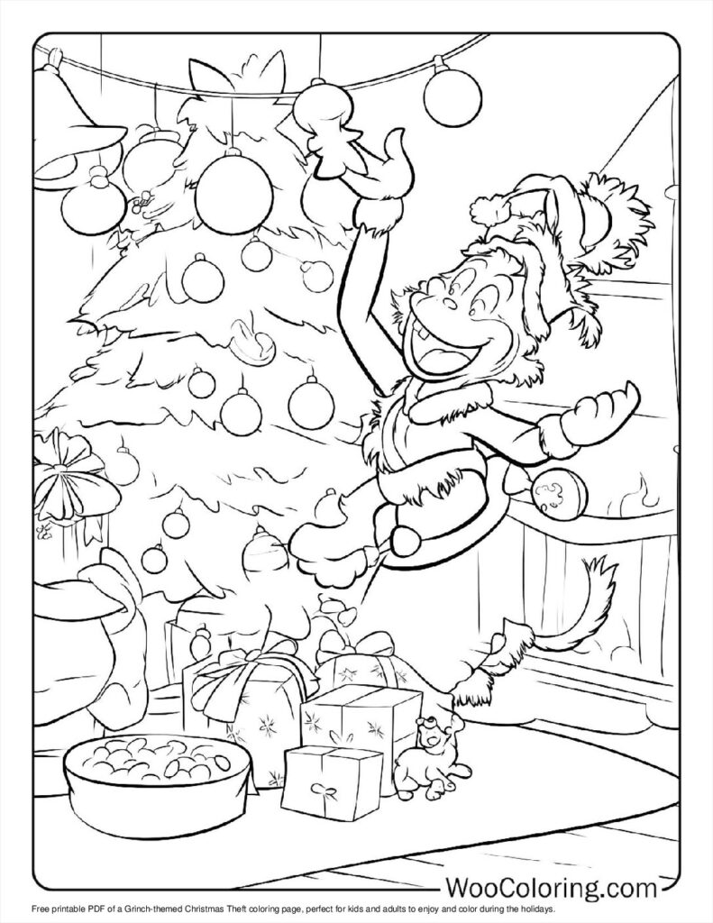 100  Grinch coloring pages  Free PDF To Print  - 23