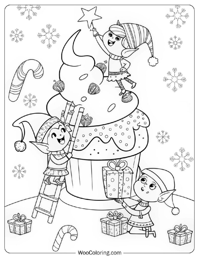 34 Cupcake Coloring Pages  Free PDF To Print  - 89