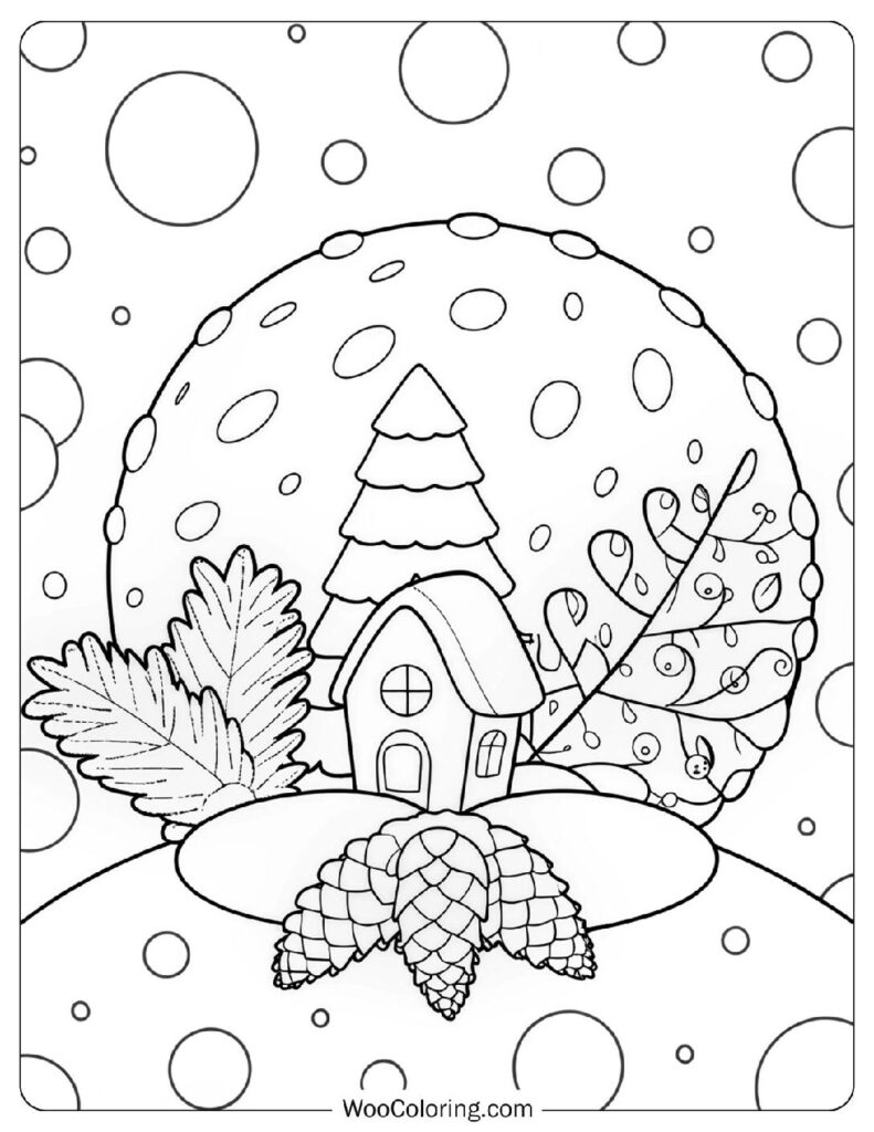 1 500 Christmas Coloring Pages  Free PDF To Print  - 73