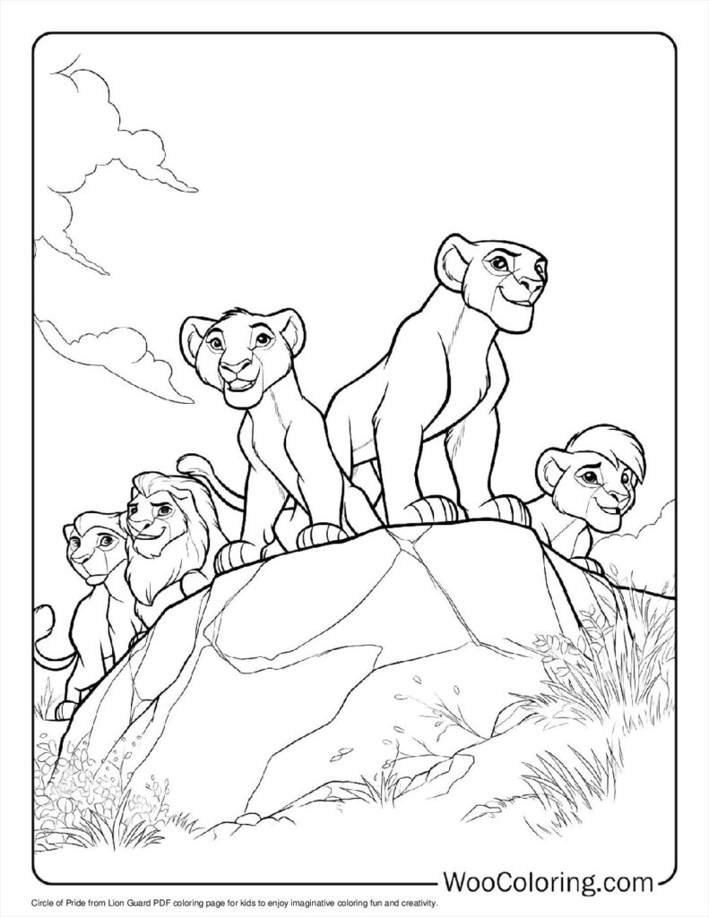 Circle of Pride in Lion Guard
