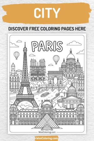 City coloring pages designs for adults
