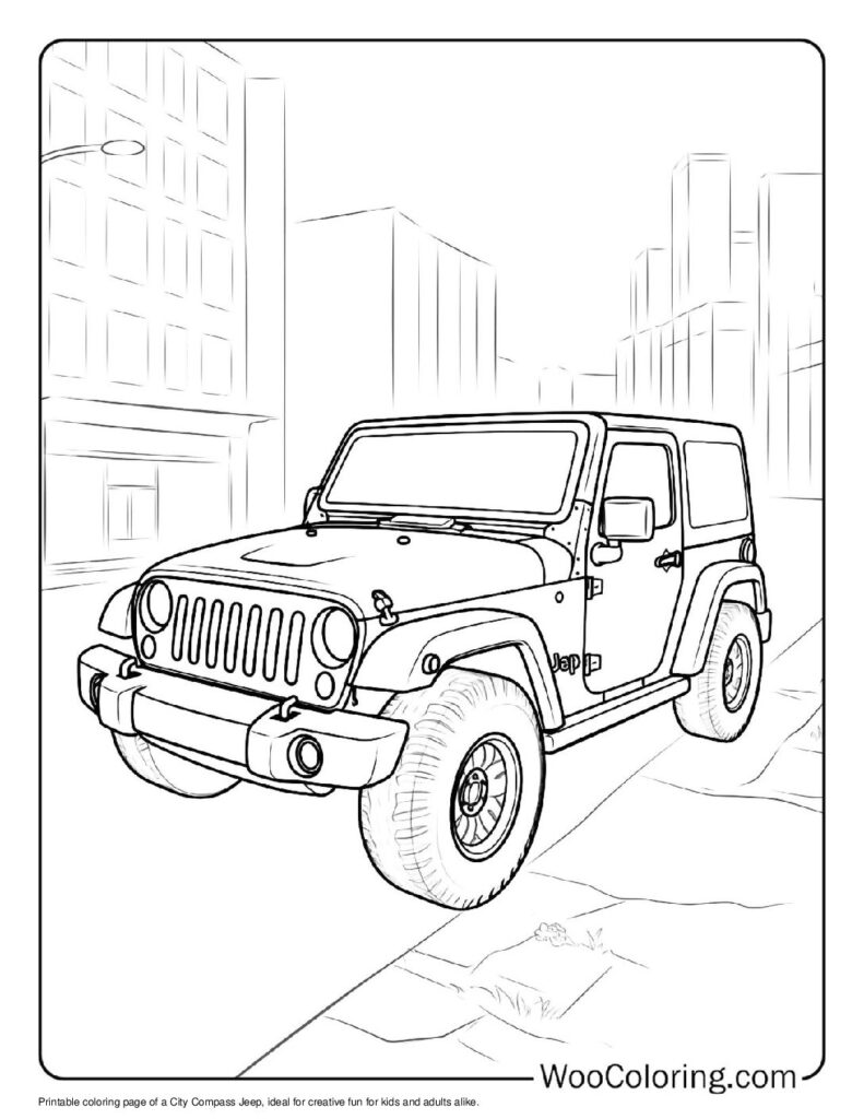 100  Jeep coloring pages  Free PDF To Print  - 61