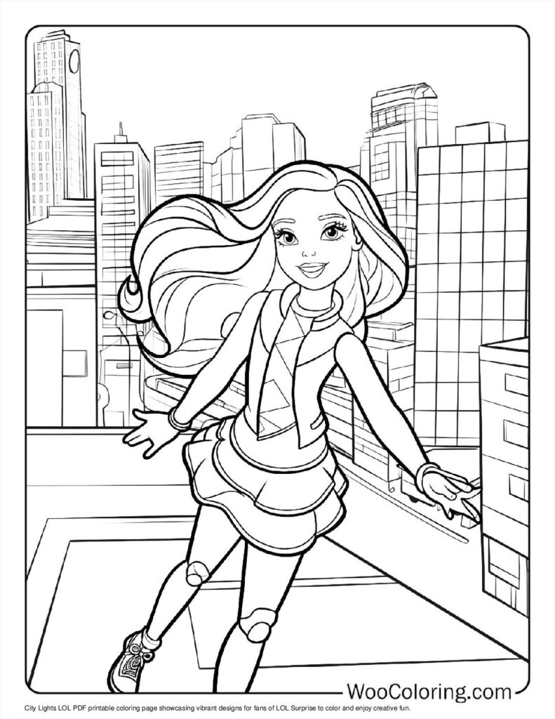 100  LOL Surprise coloring pages  Free PDF To Print  - 56