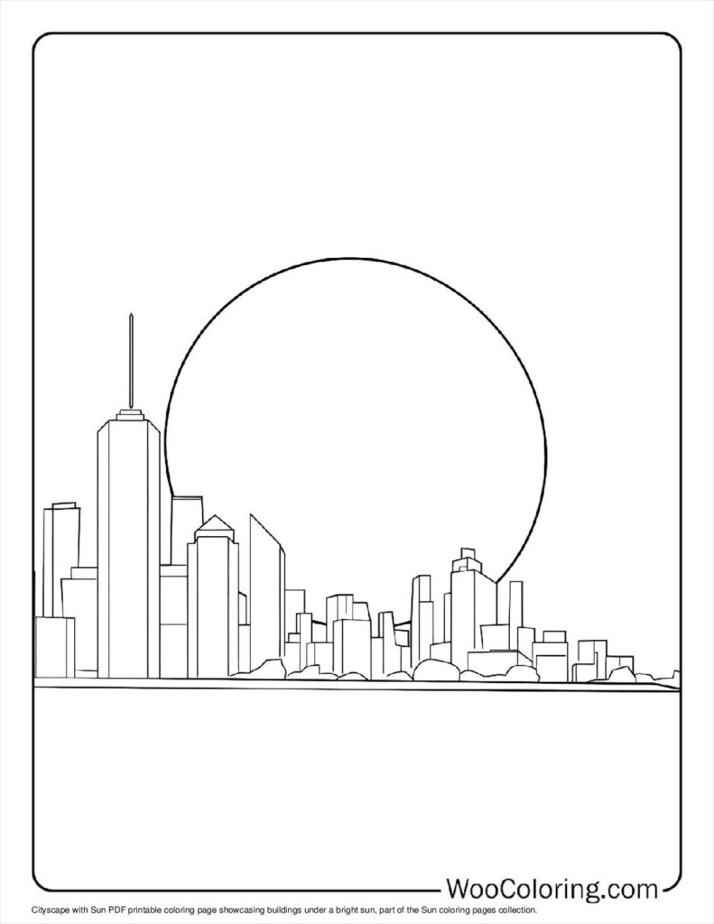 100  Sun coloring pages  Free PDF To Print  - 78