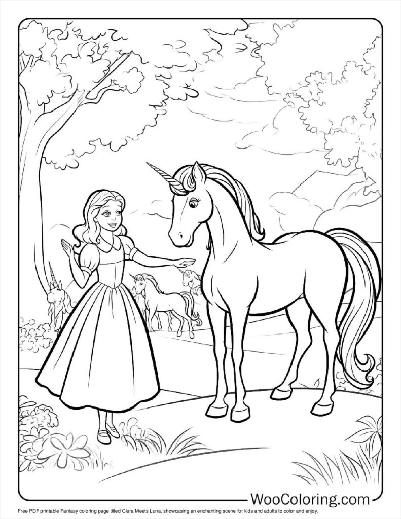 100  Fantasy coloring pages  Free PDF To Print  - 26