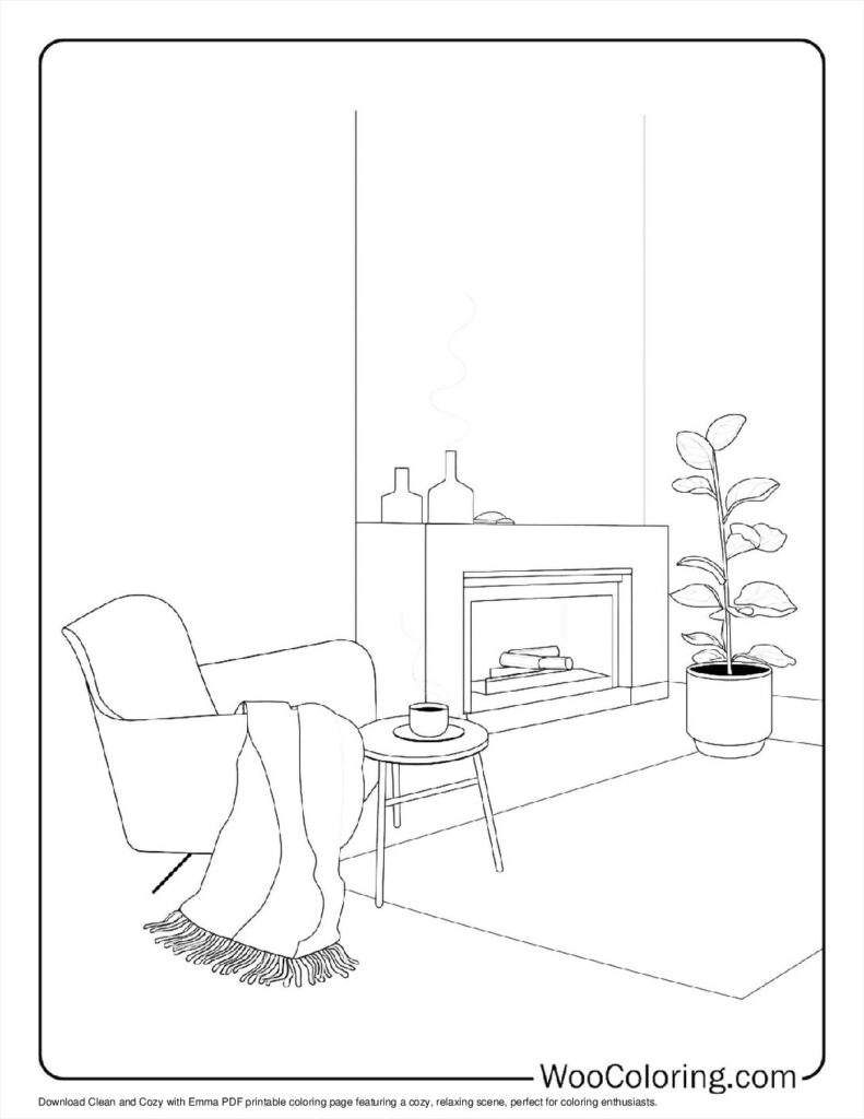 100  Cozy coloring pages  Free PDF To Print  - 46