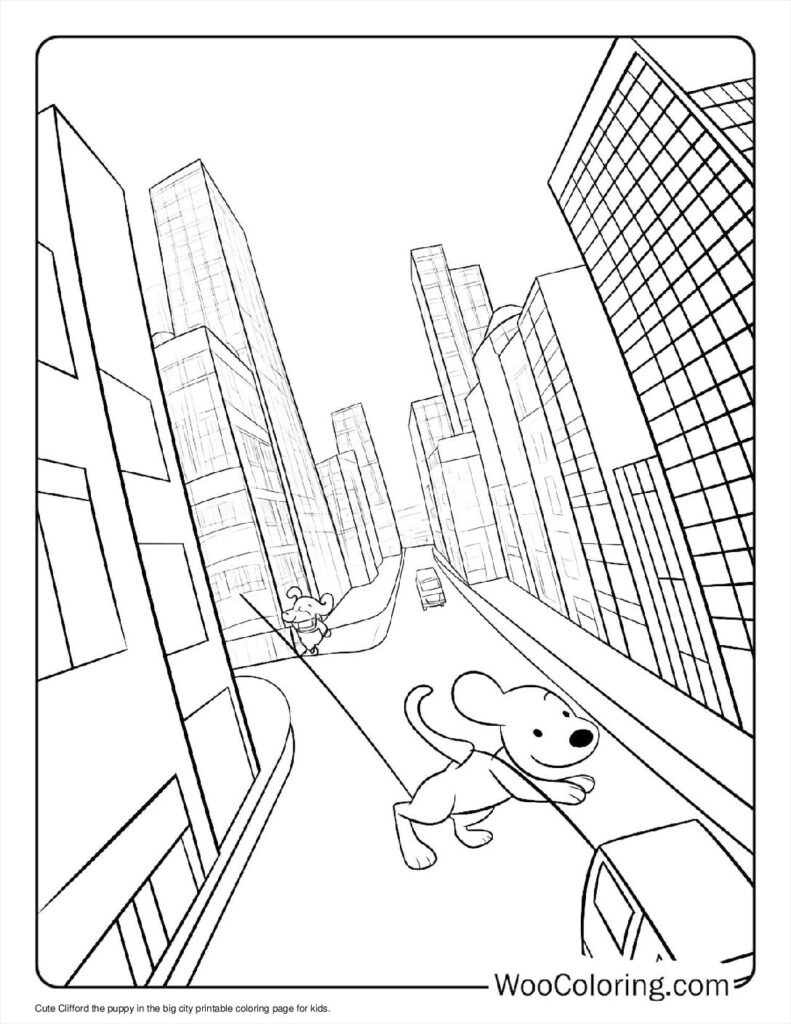 100  Clifford coloring pages  Free PDF To Print  - 89
