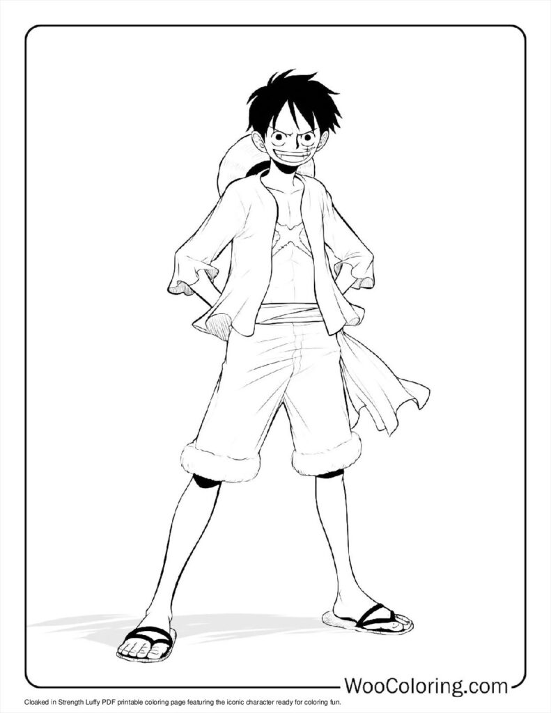 100  Luffy coloring pages  Free PDF To Print  - 47