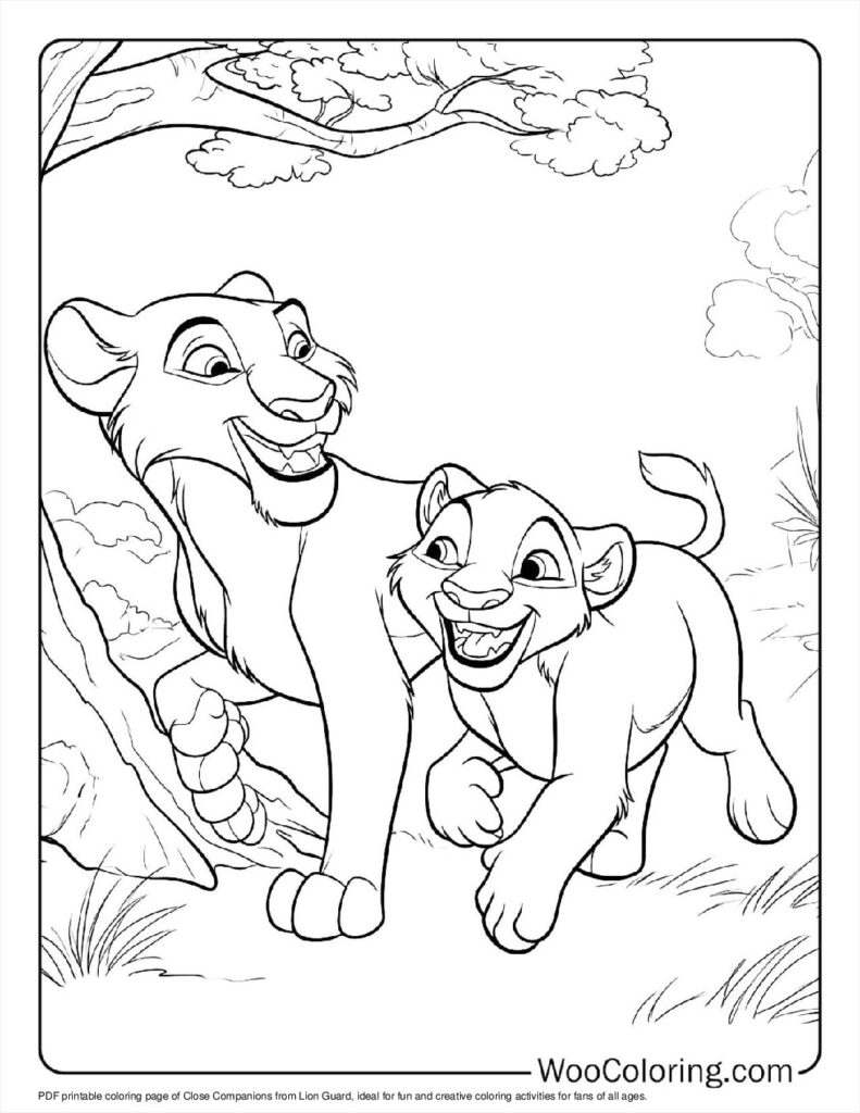 Close Companions with Lion Guard