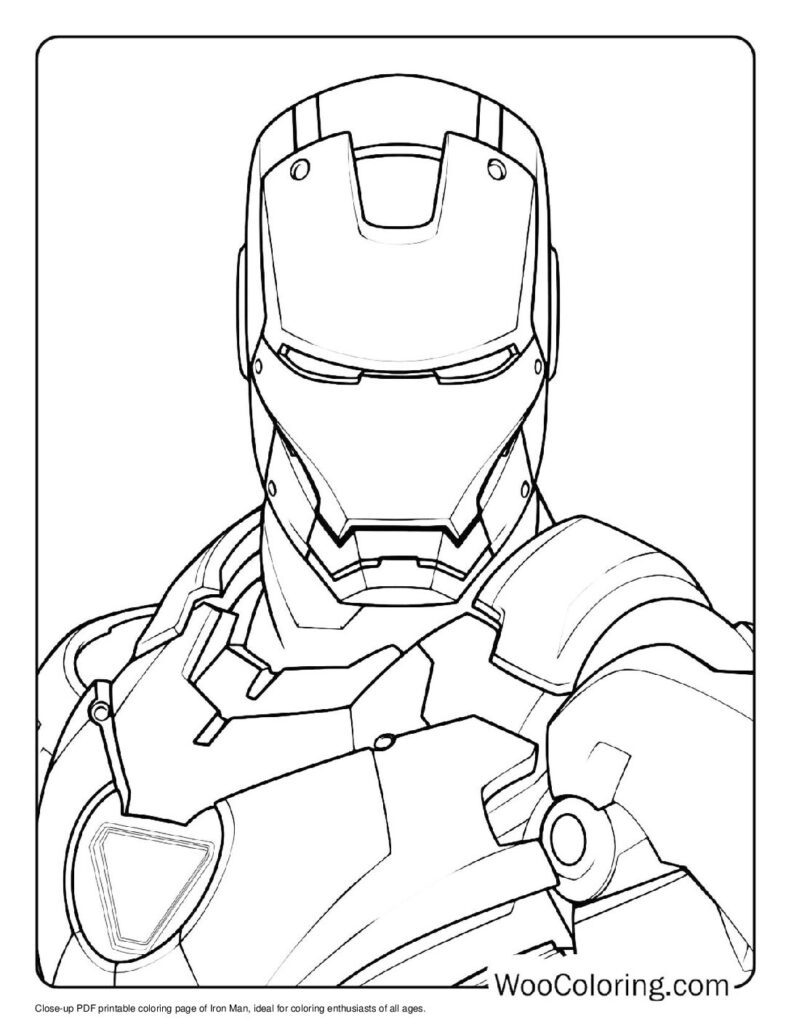 Close-Up Iron Man