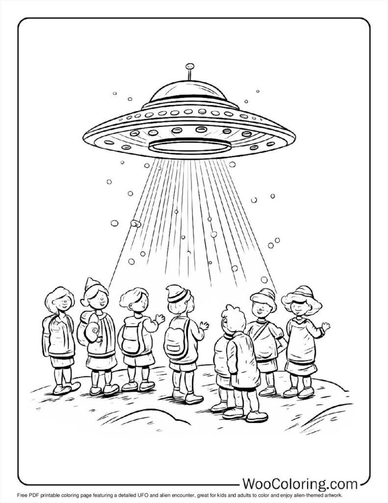 100  Alien coloring pages  Free PDF To Print  - 53