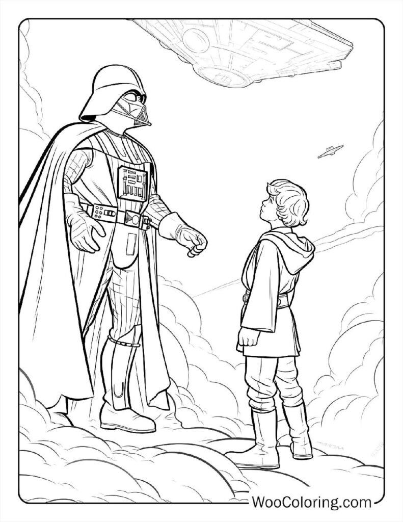 100  Star Wars coloring pages  Free PDF To Print  - 17
