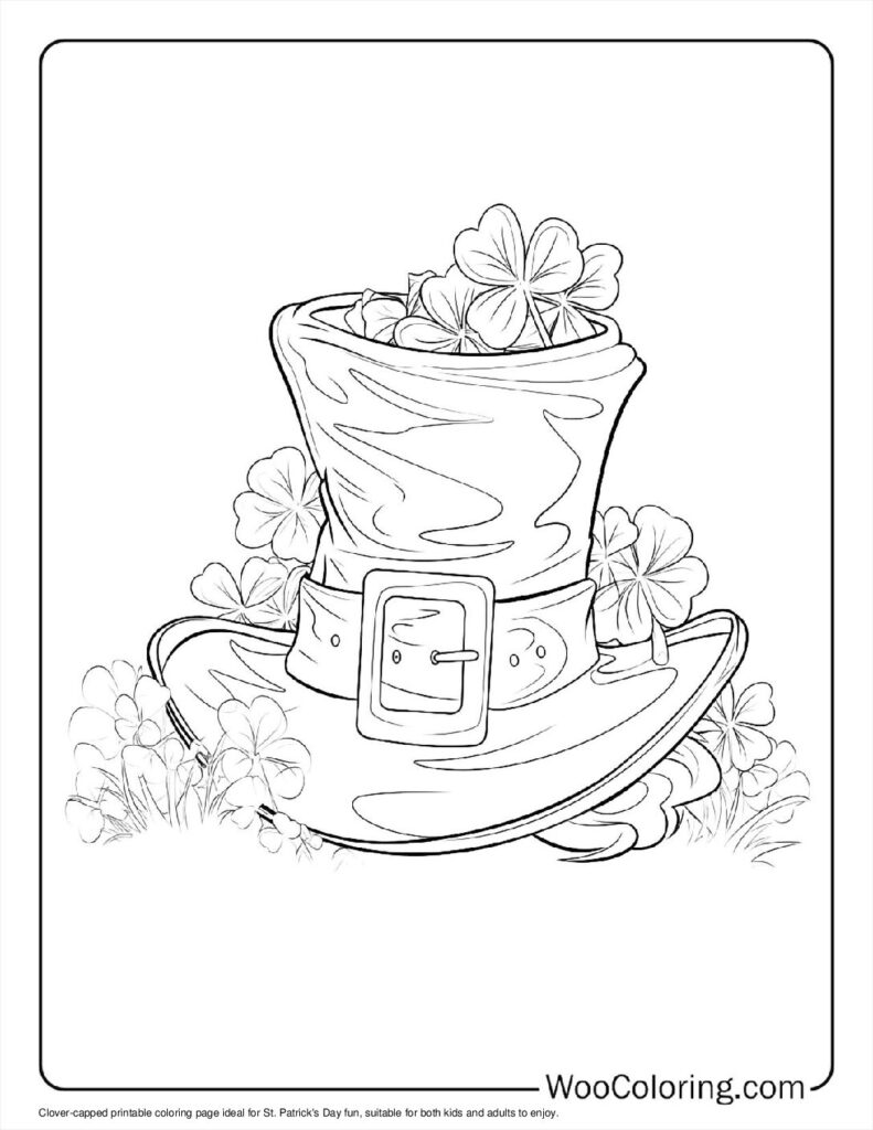 100  St  Patrick s Day coloring pages  Free PDF To Print  - 76