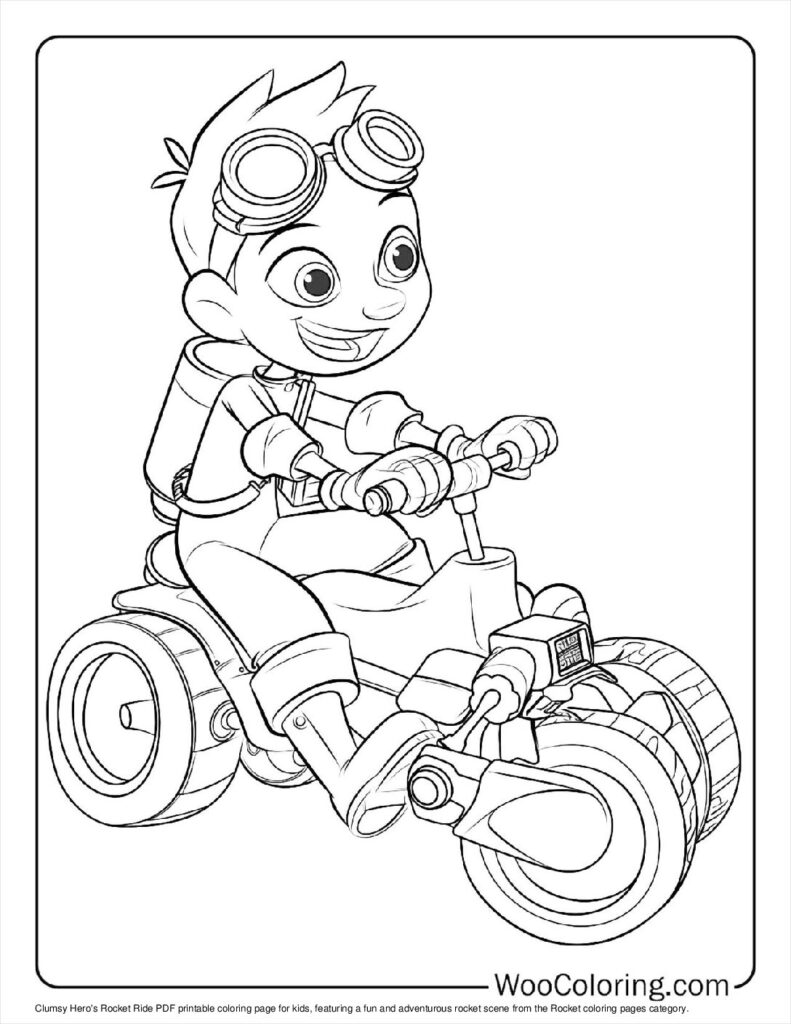 100  Rocket coloring pages  Free PDF To Print  - 90