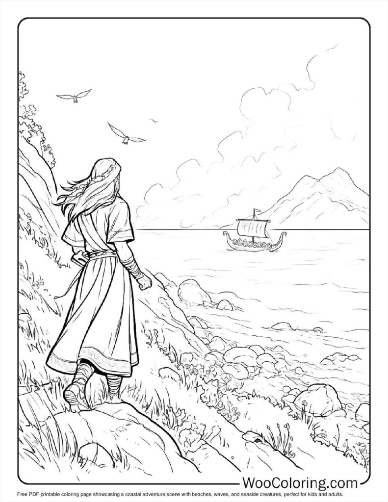 100 Viking coloring pages Free PDF To Print - 80