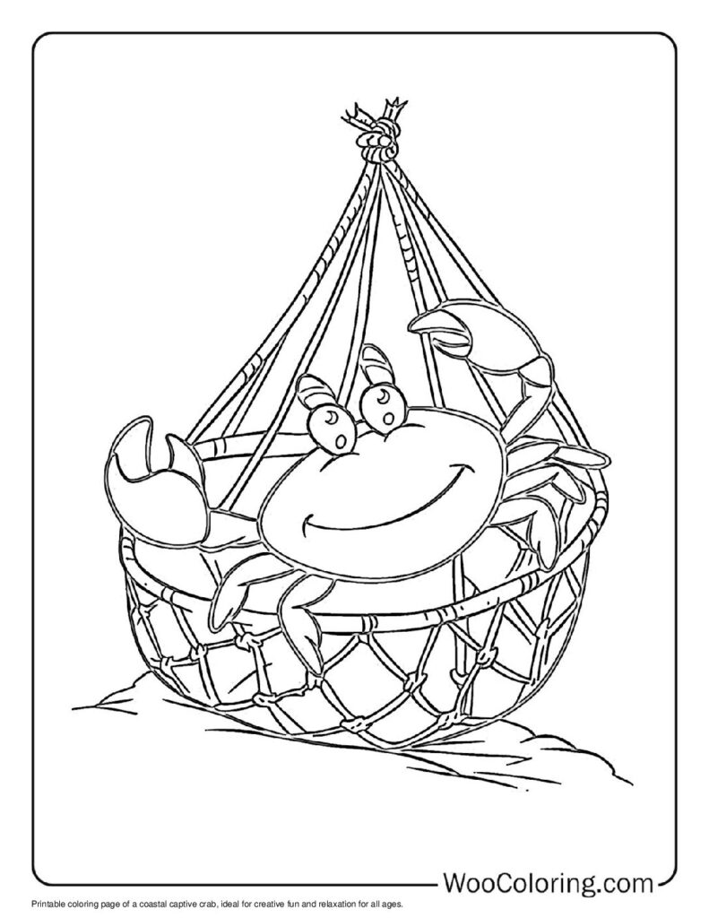 100  Crab coloring pages  Free PDF To Print  - 96