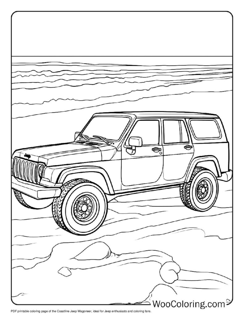 100  Jeep coloring pages  Free PDF To Print  - 41