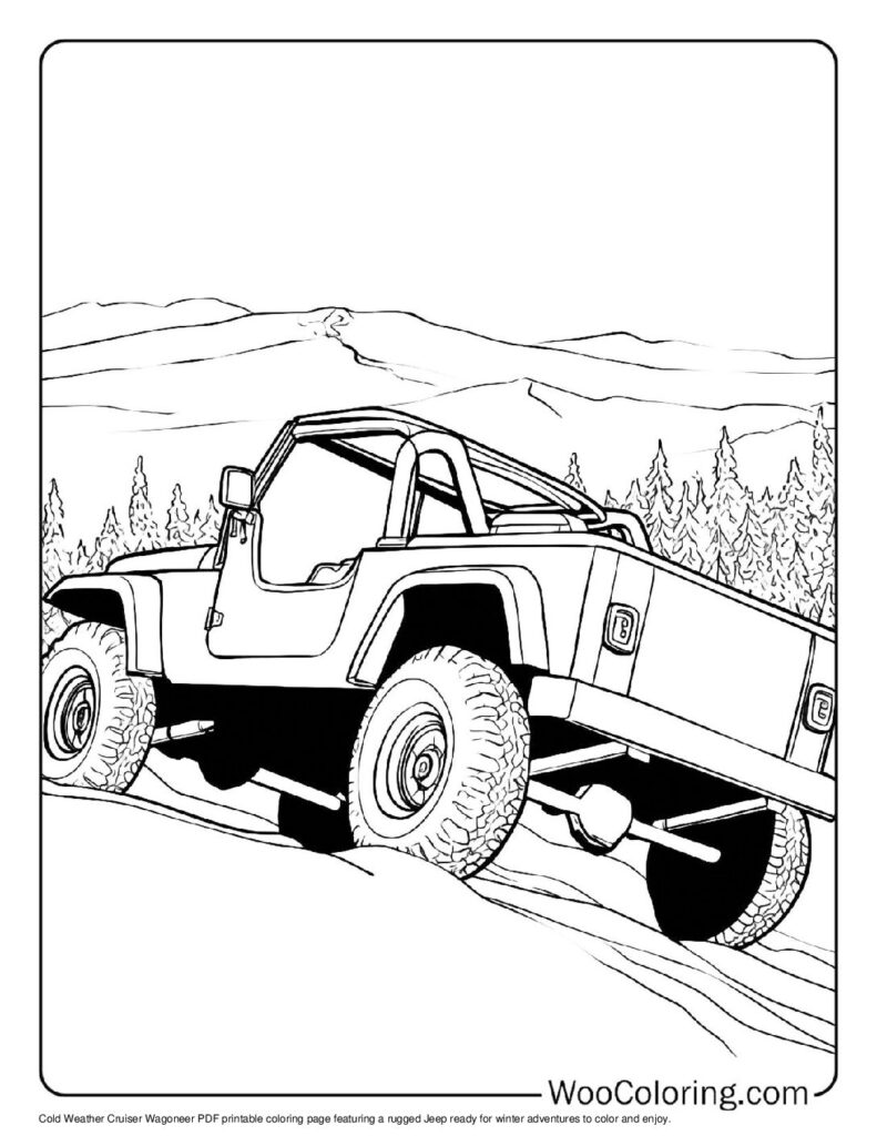 100  Jeep coloring pages  Free PDF To Print  - 55