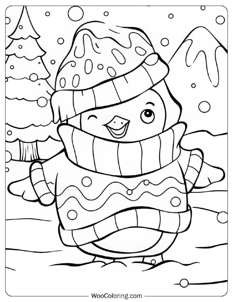 1 500 Christmas Coloring Pages  Free PDF To Print  - 24