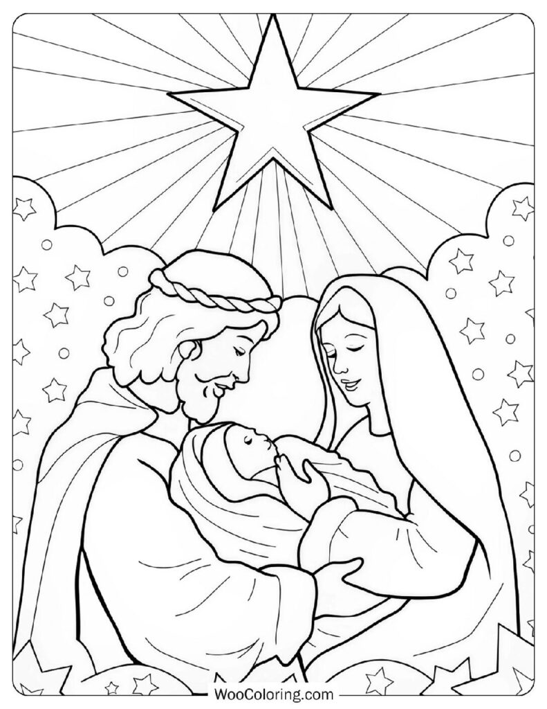 1 500 Christmas Coloring Pages  Free PDF To Print  - 6
